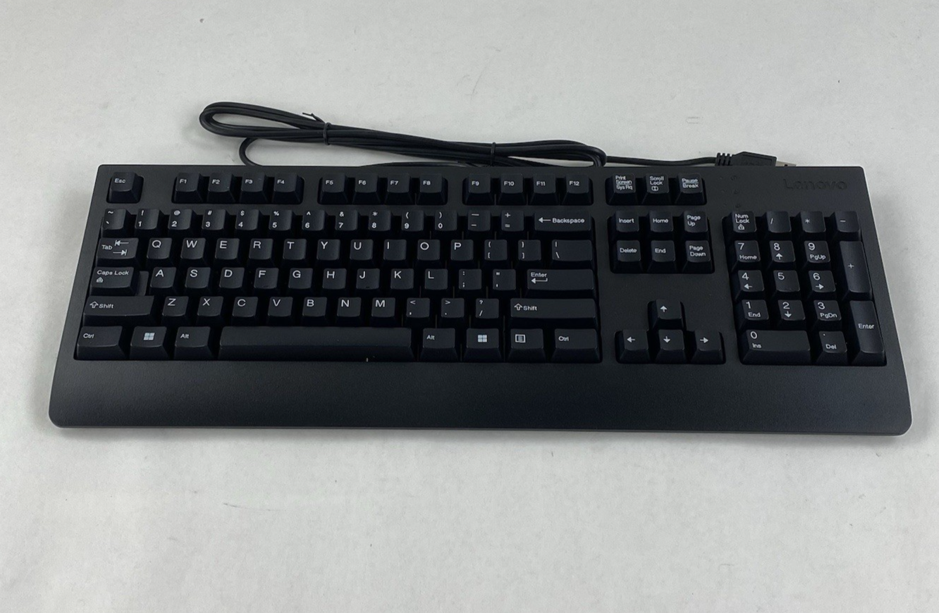 Lenovo KU-1619 USB Wired Keyboard Lot of 2