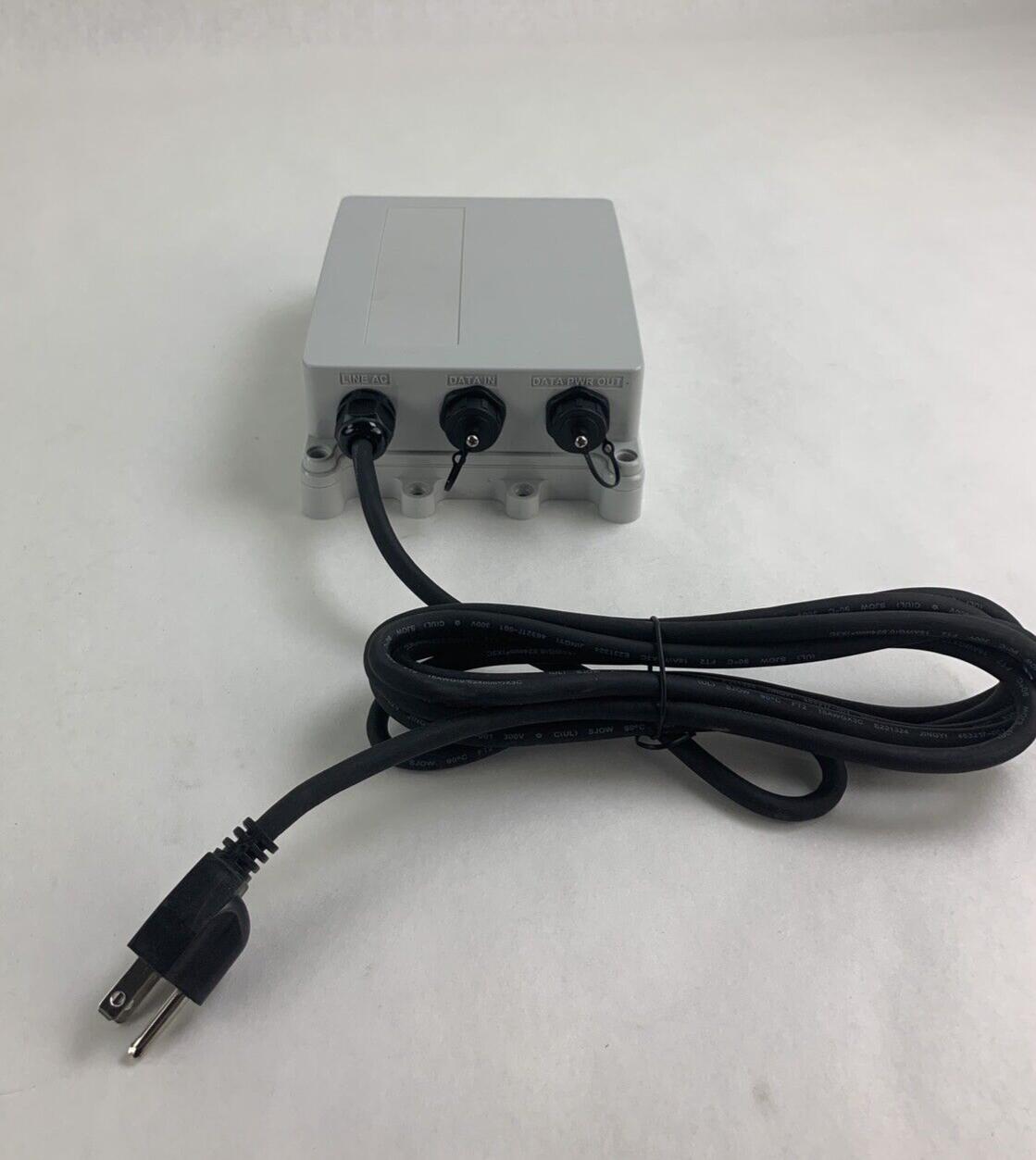 Microsemi PowerDsine PWR-INJ60GO/AC-NA 1-port 60W Gigabit PoE Outdoor Midspan