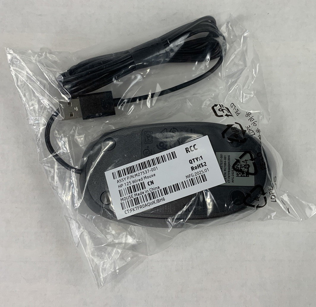 HP M27537-001 125 Wired Mouse (Lot of 5)