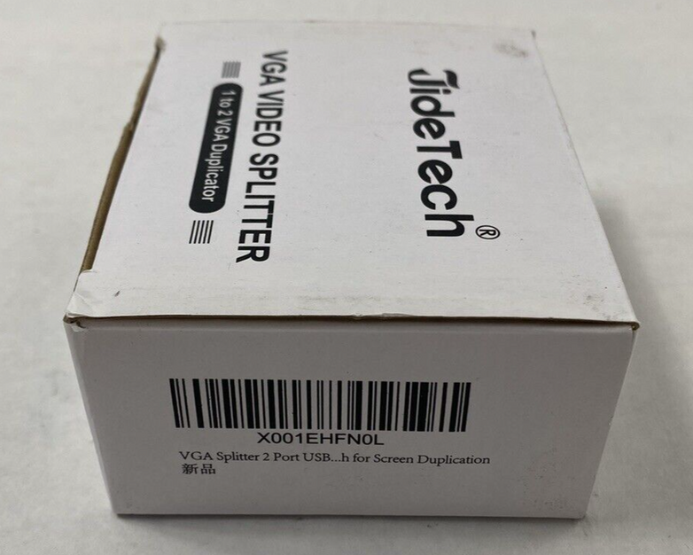 JideTech VGA Video Splitter 1 to 2 VGA Duplicator X001EHFN0L