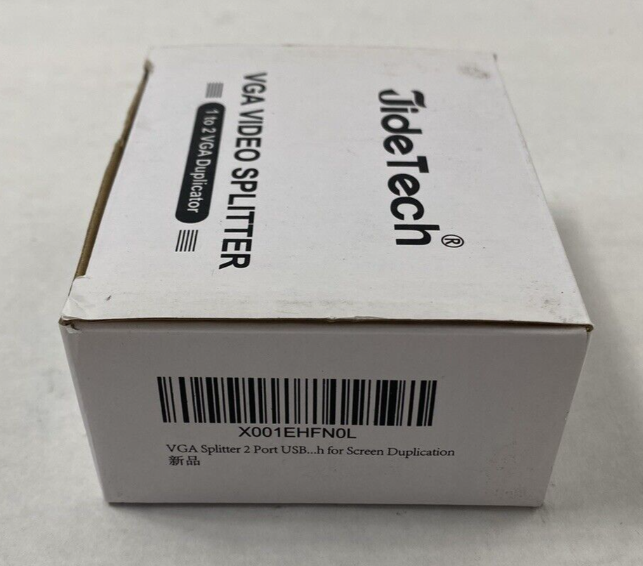 JideTech VGA Video Splitter 1 to 2 VGA Duplicator X001EHFN0L