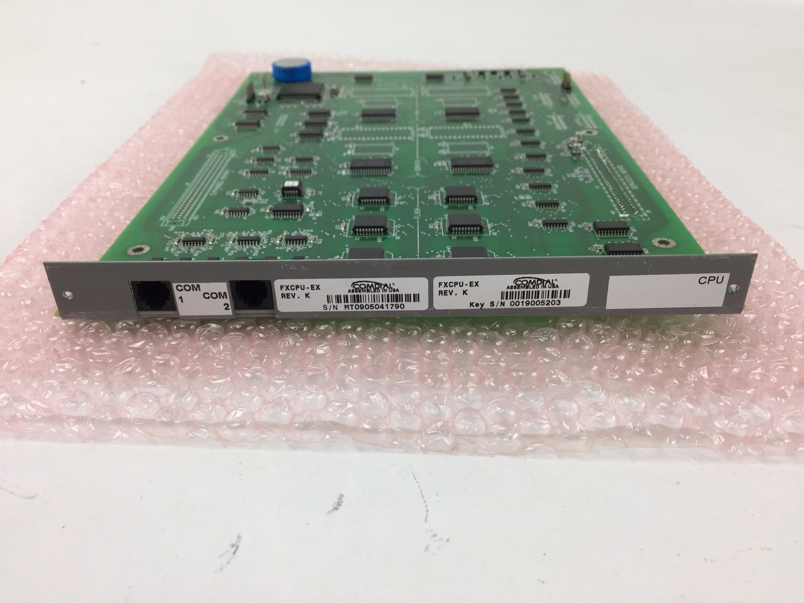 Comdial Vertical FXCPU-EX Rev K CPU Expansion Card