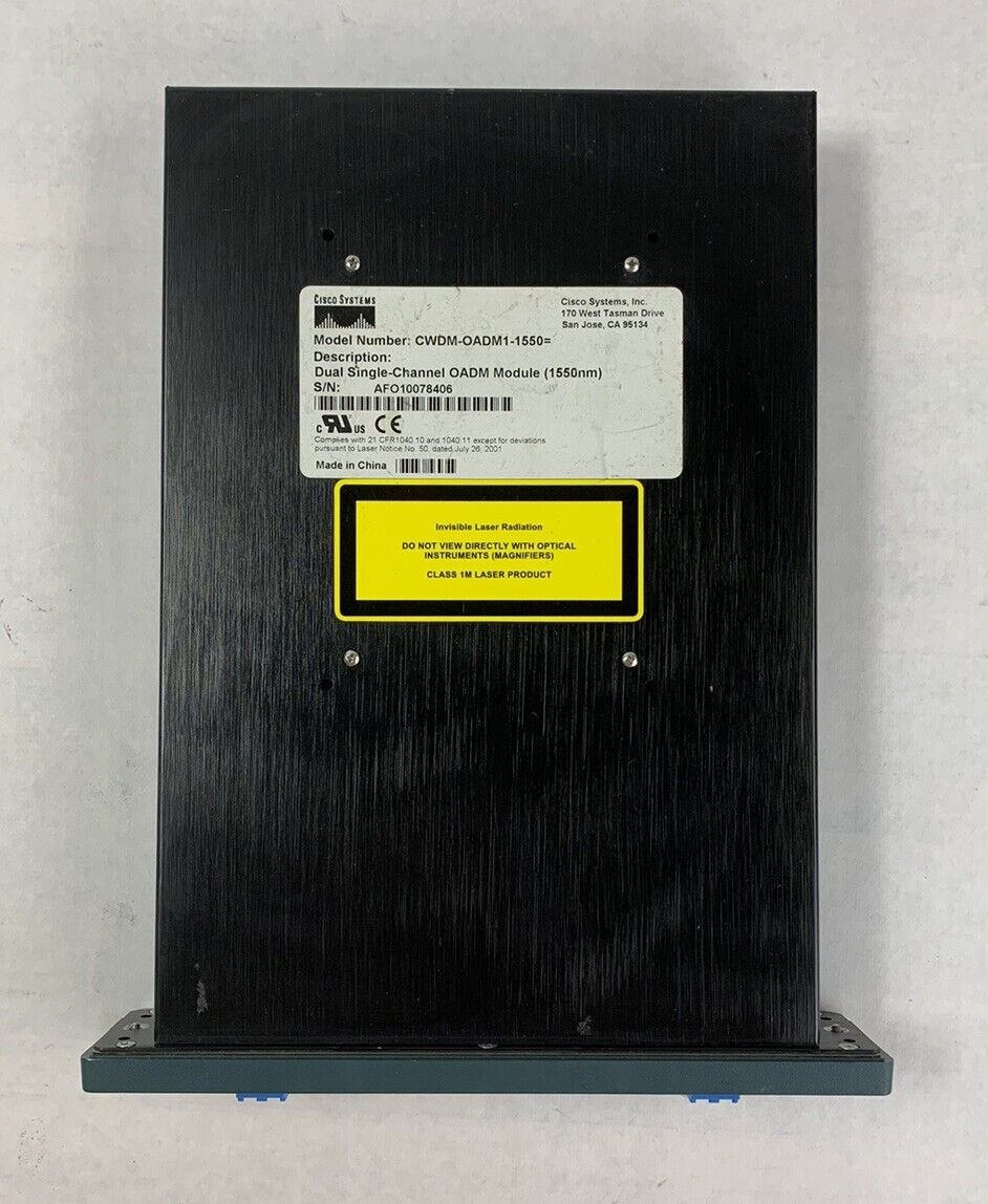 Cisco CWDM-OADM1-1570 Single-Wavelength Dual-Channel OADM