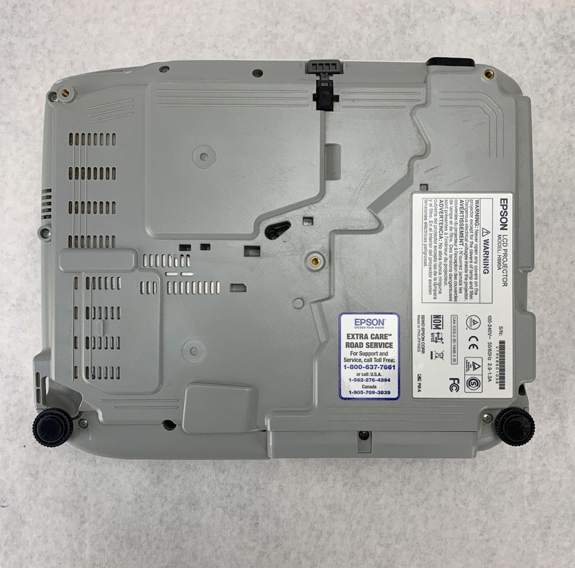 Epson PowerLite W29 H690A LCD Lamp Projector 3443 Lamp Hours - No Remote7