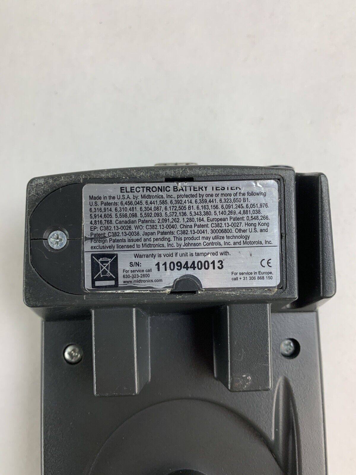 Midtronics CTE-1000/1500 Celltron Essential Stationary Battery  Analyzer Tested