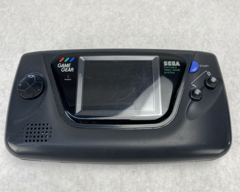 Sega Game Gear Console With World Series Baseball '95 Game And AC-DC Adaptor