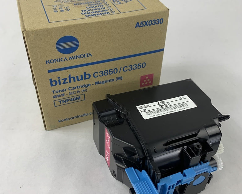 Konica Minolta Bizhub C3850/C3350 A5X0330 Magenta Toner Cartridge