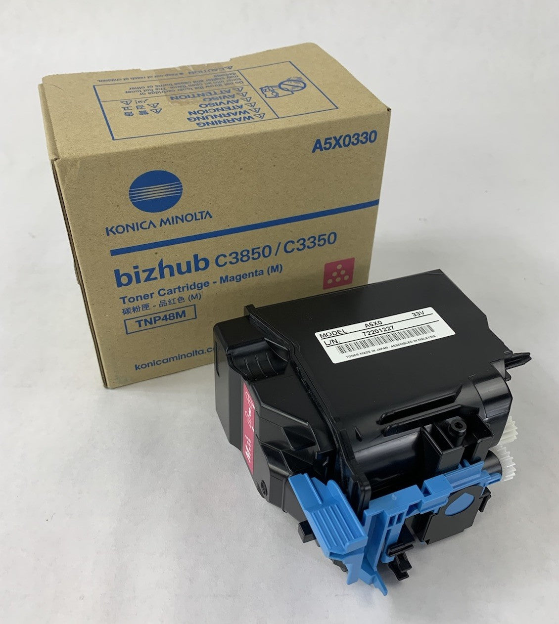 Konica Minolta Bizhub C3850/C3350 A5X0330 Magenta Toner Cartridge0
