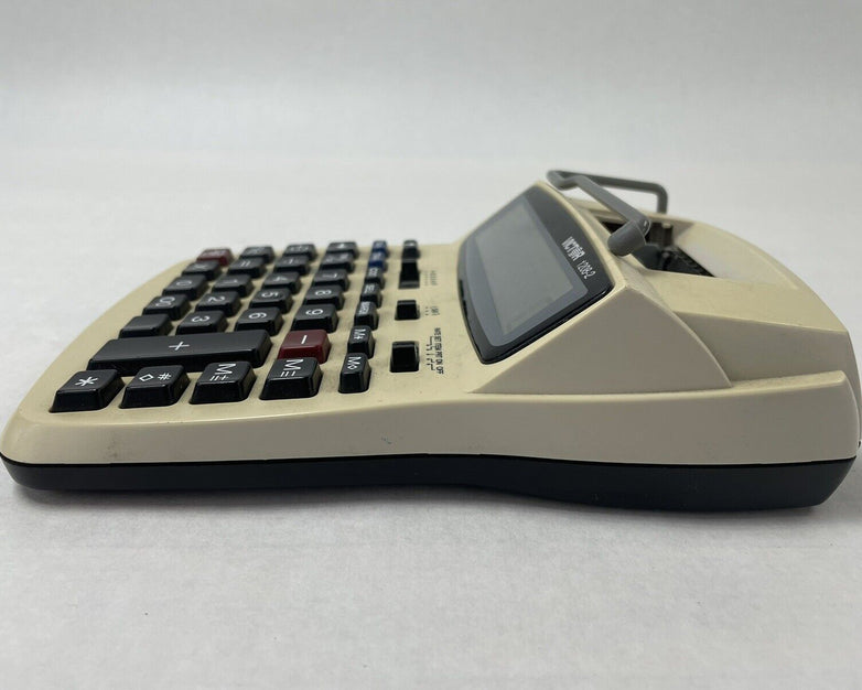 Victor 1208-2 Compact Printing Calculator No Power Cord Battery-Use Only