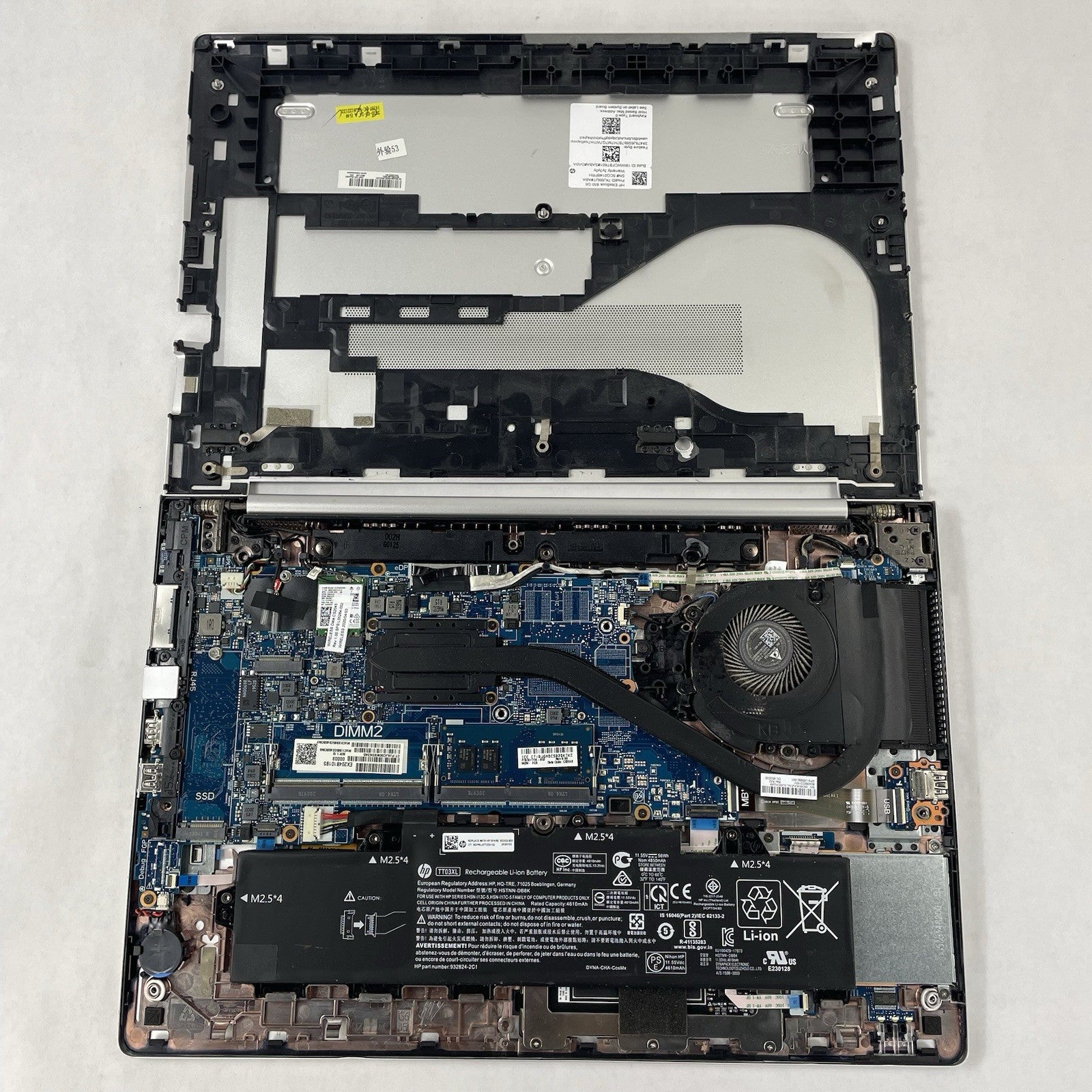 HP EliteBook 850 G6 15.6" i5-8365U 1.60 GHz 8GB RAM No SSD/OS/AC - Curved Bottom18