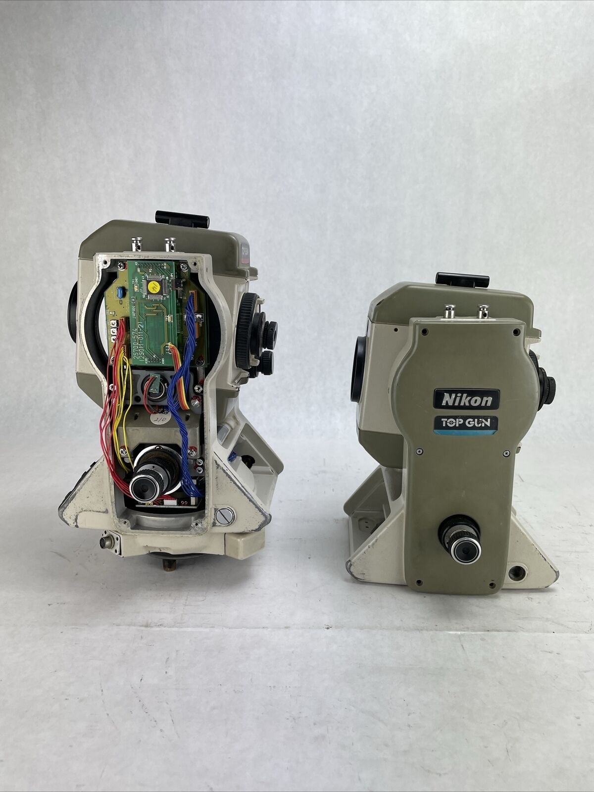 Lot of 2 Nikon Top Gun Surveying Tool Parts/Not Working