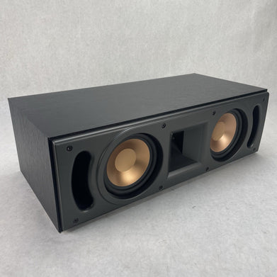 Klipsch Reference IV RC52 Center Speaker Black Dual 5.25" Tested Missing Grill