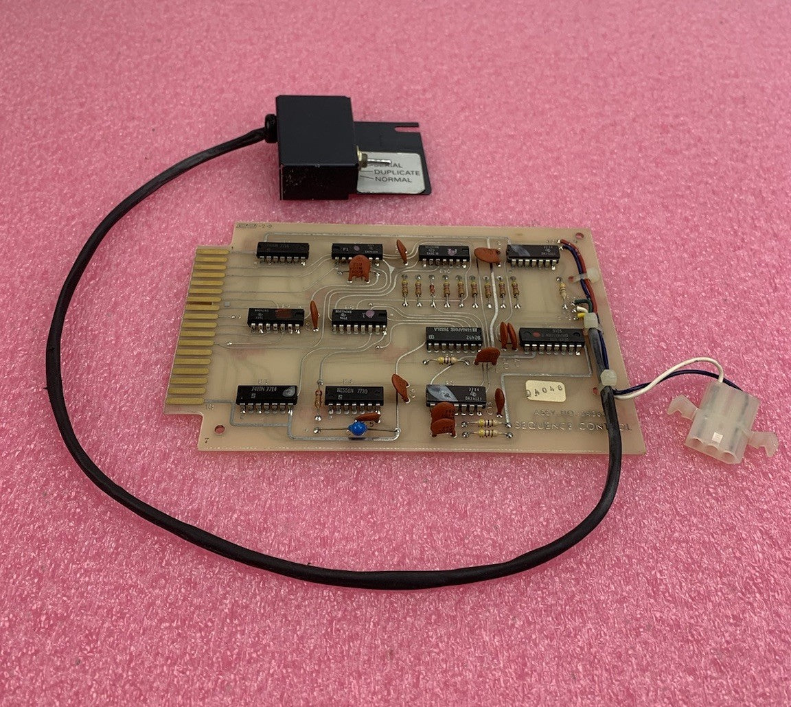 MSI 04048 Sequence Control Assy No 24363-3 Card