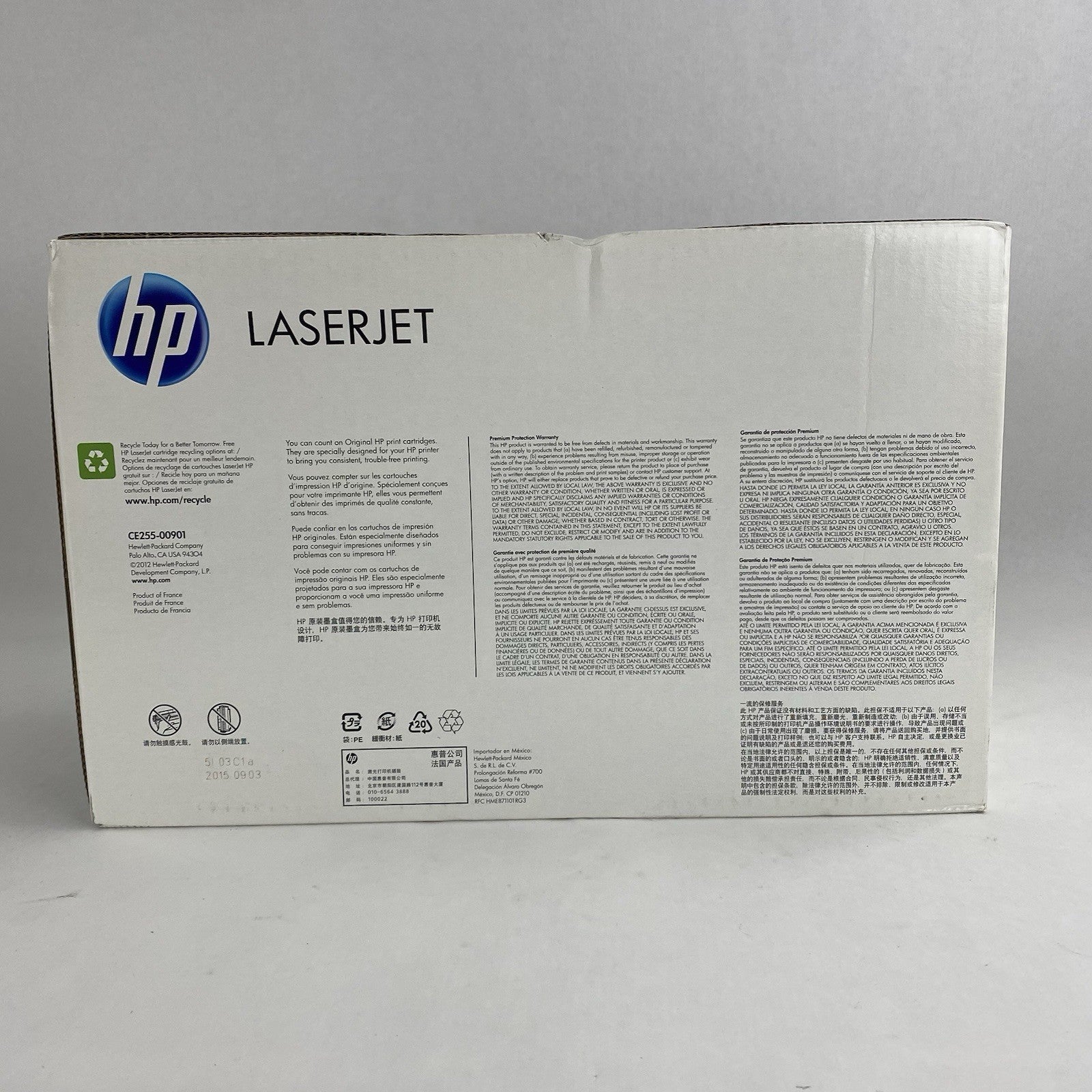 HP CE255A Black Print Cartridge for HP Enterprise P3015 500MFP M5254