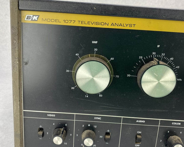 Dynascan BK 1077 Television Analyst PowersOn UNTESTED