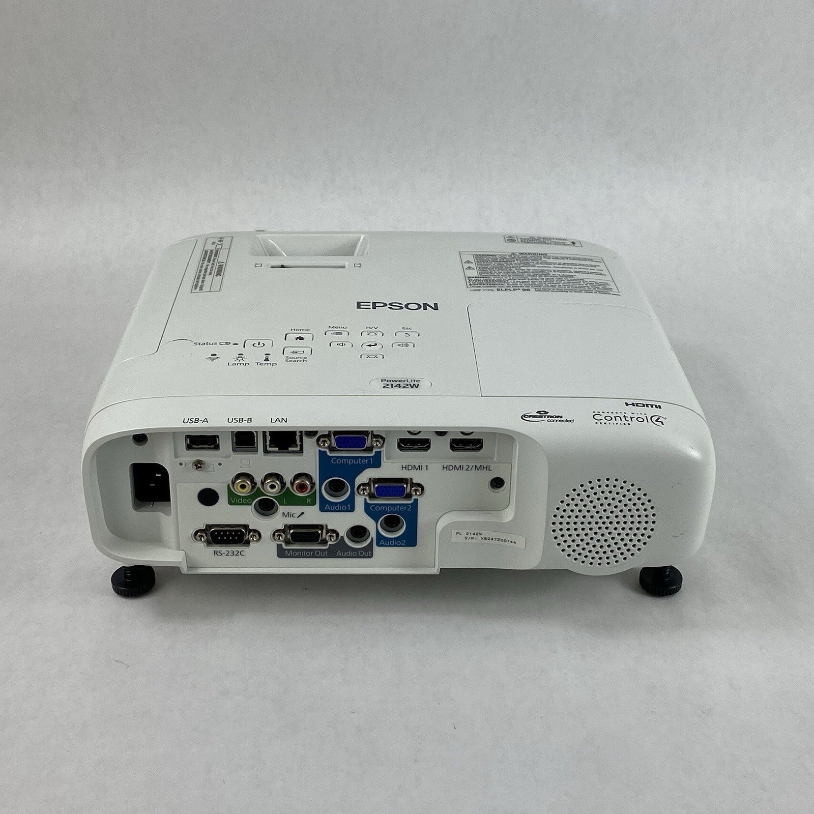 Epson PowerLite 2142W 4200 Lumens WXGA 3LCD Projector5