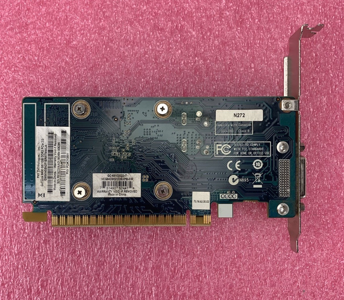 PNY GeForce 8400 GS 1GB DDR3 Video Graphics Card6
