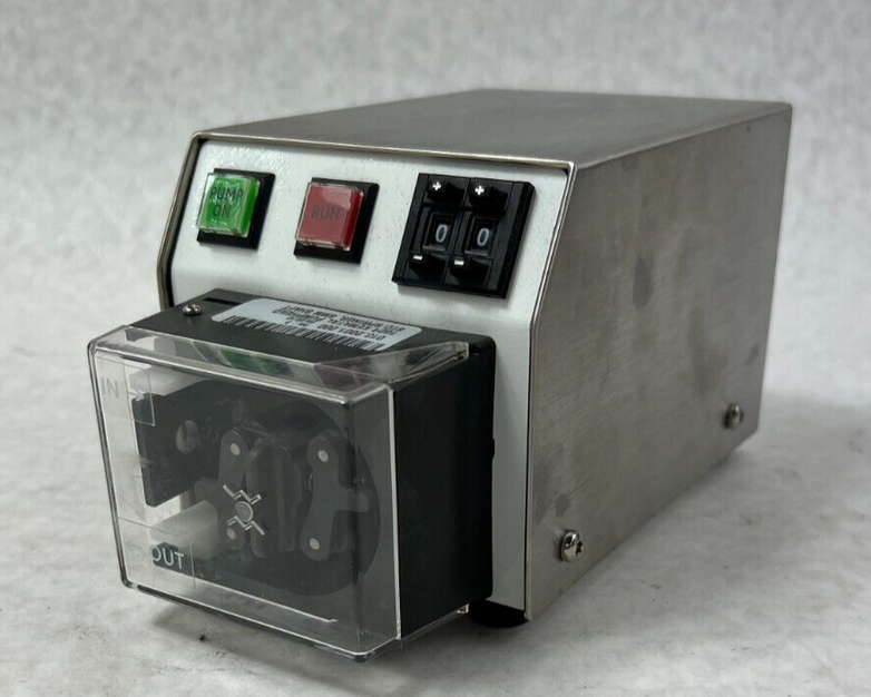 GE Wave Biotech Pump20-R 28411633 Peristaltic Pump W/ Power Supply