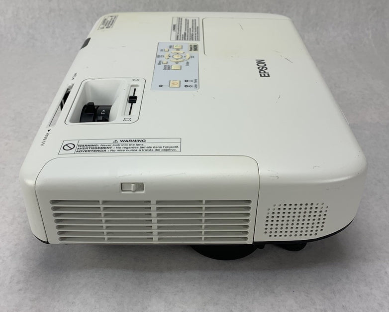 Epson PowerLite 1940W H474A LCD Lamp Projector 2703 Hours - No Remote