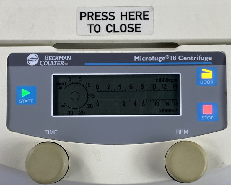 Beckman Coulter 367160 Microfuge 18 Centrifuge