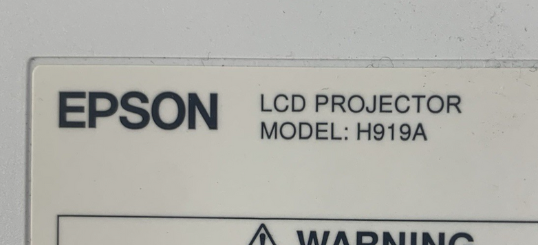 Epson H919A BrightLink 1485Fi  Unknown Lamp Hours - Needs New Laser/Parts Only