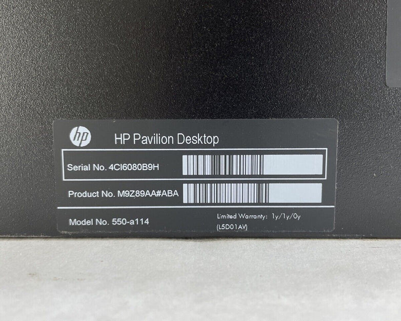 HP 550-A114 SFF AMD A8-6410 2GHz 8GB RAM No HDD No OS