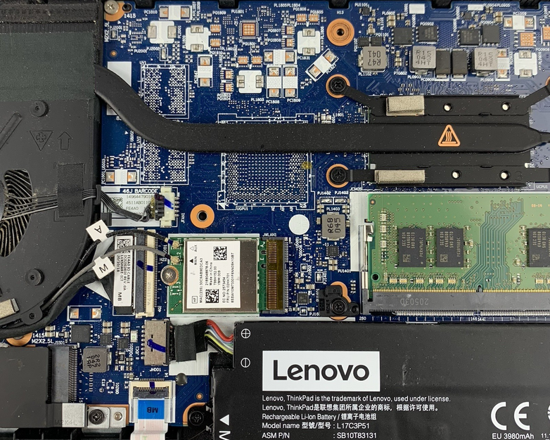 Lenovo ThinkPad E14 14" Gen 1 Laptop i5-10210U 1.6 GHz 8 GB RAM No OS/SSD/AC