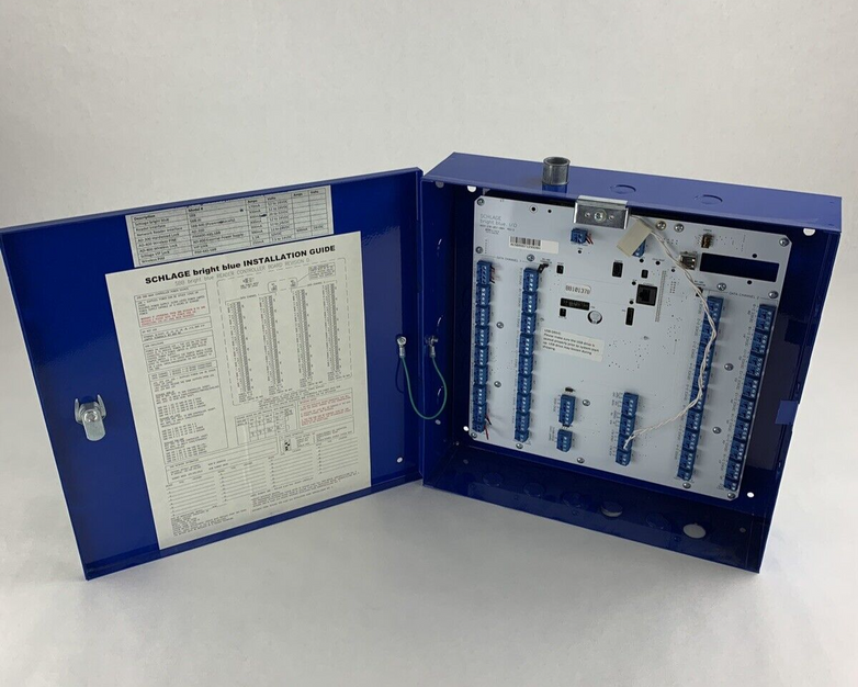 Schlage SBB Bright Blue Reader Interface Board 230-051-004 w/ Keys