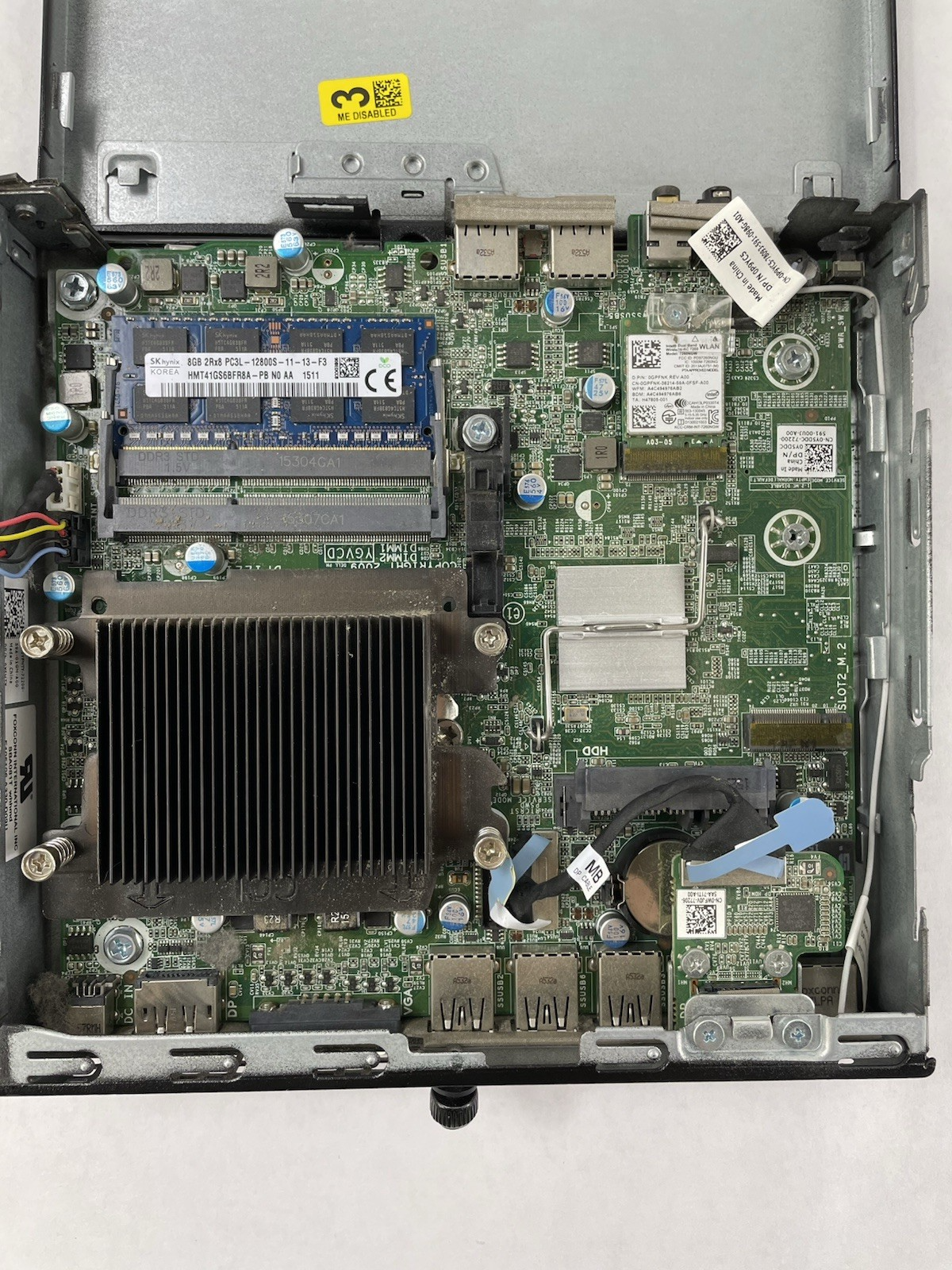 Dell Optiplex 9020M Micro i3-4160T 3.10 GHz 8 GB RAM No SSD/OS/AC - Residue12