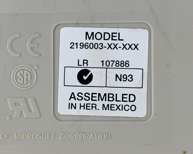 Gateway 2000 2196003-XX-XXX Keyboard Tested Missing Key