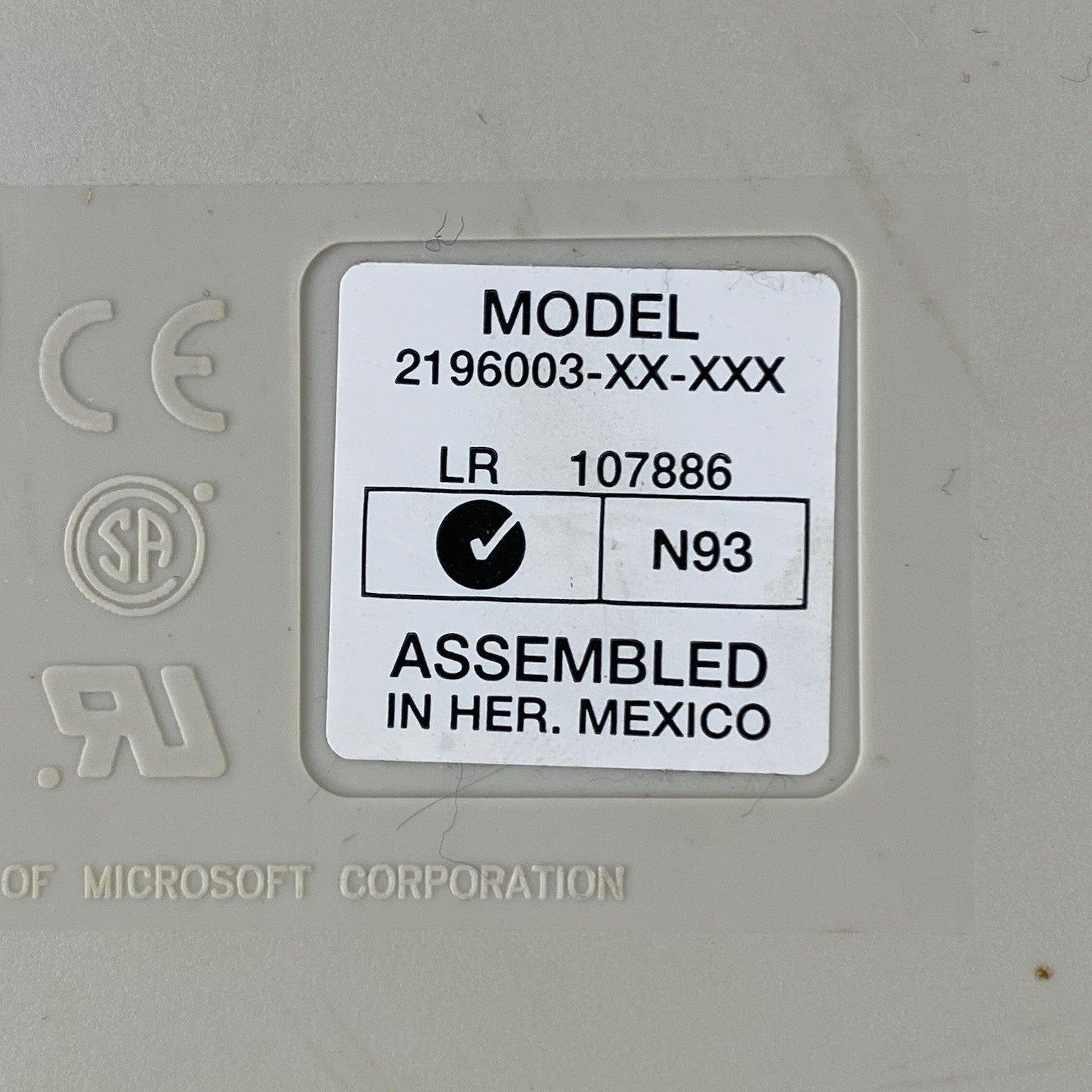 Gateway 2000 2196003-XX-XXX Keyboard Tested Missing Key11