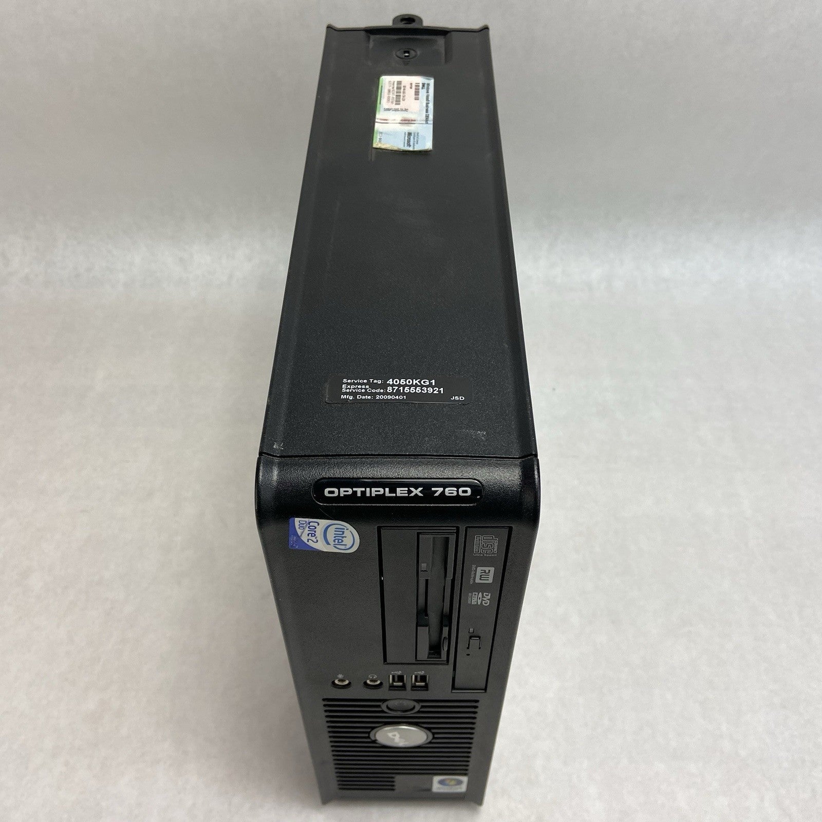 Dell Optiplex 760 SFF Intel Core 2 Duo E7300 2.66GHz 2GB RAM No HDD No OS2