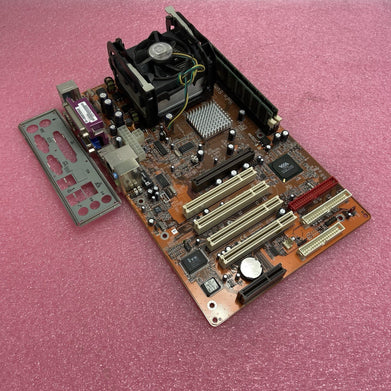 Syntax SVM266A Motherboard Intel Pentium 4 2.8GHz 1GB RAM w/IO Shield