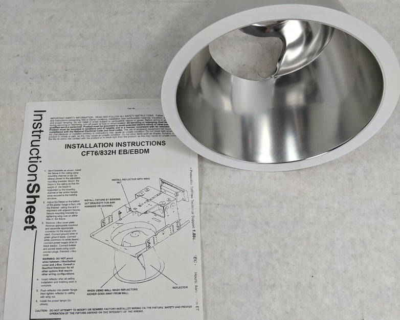 Hubbell Lighting Prescolite Horizontal Lamp Housing and Reflectors