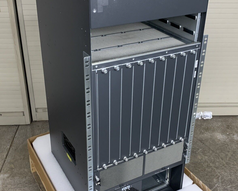 Cisco WS-C6509-V-E Genuine  Chassis W/ 1x Power Supply Box Opened No Faceplate