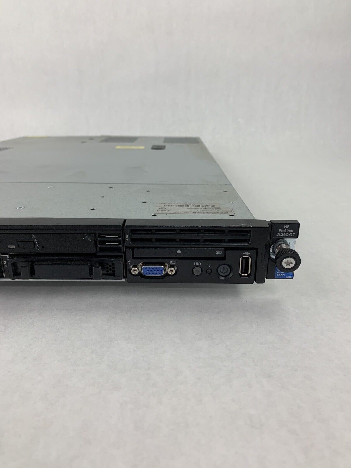 HP ProLiant DL360 Gen 7 Server Intel Xeon E5645 2.4 GHz 6 GB RAM No HDD No OS