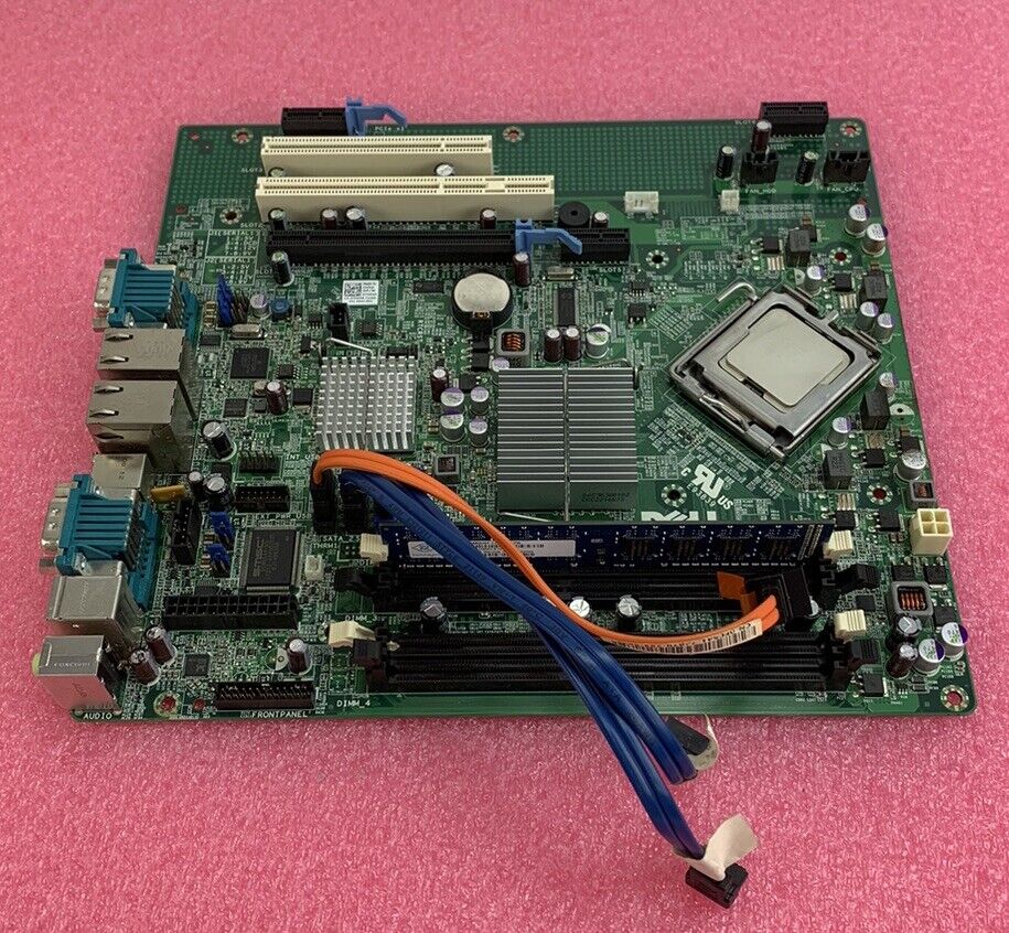 Dell Optiplex XE 1D4TT Motherboard Intel Core 2 Duo E7400 2GB RAM No Shield