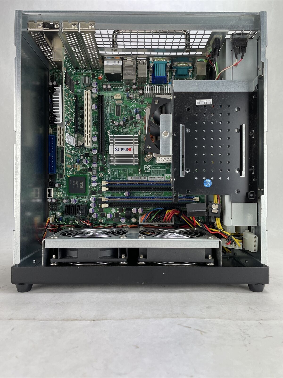 SuperMicro C2SBM-Q Motherboard Intel Core 2 Quad 2.66GHz 4GB RAM No HDD No OS