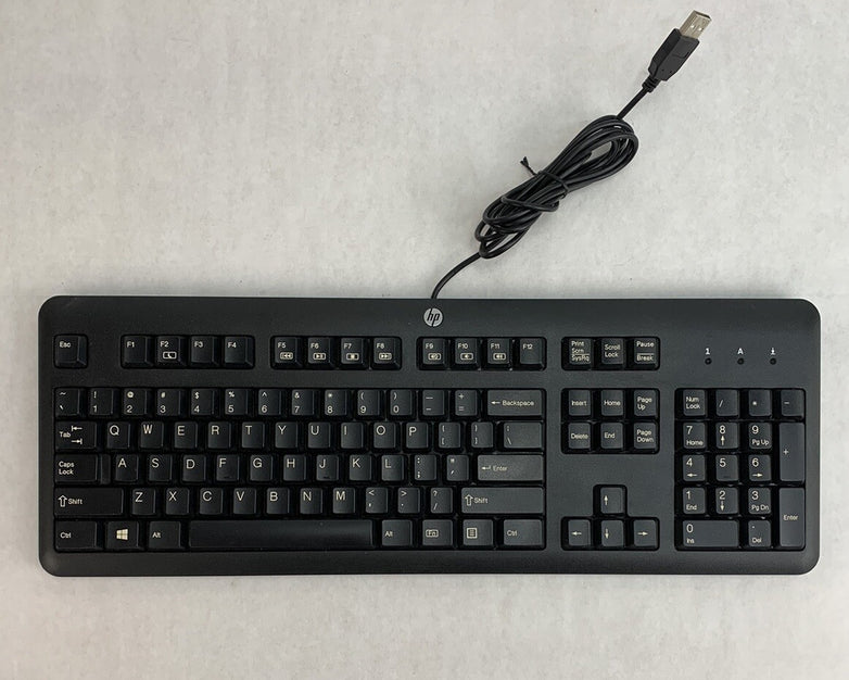 HP SK-2025 USB Wired Keyboard (Lot of 3)