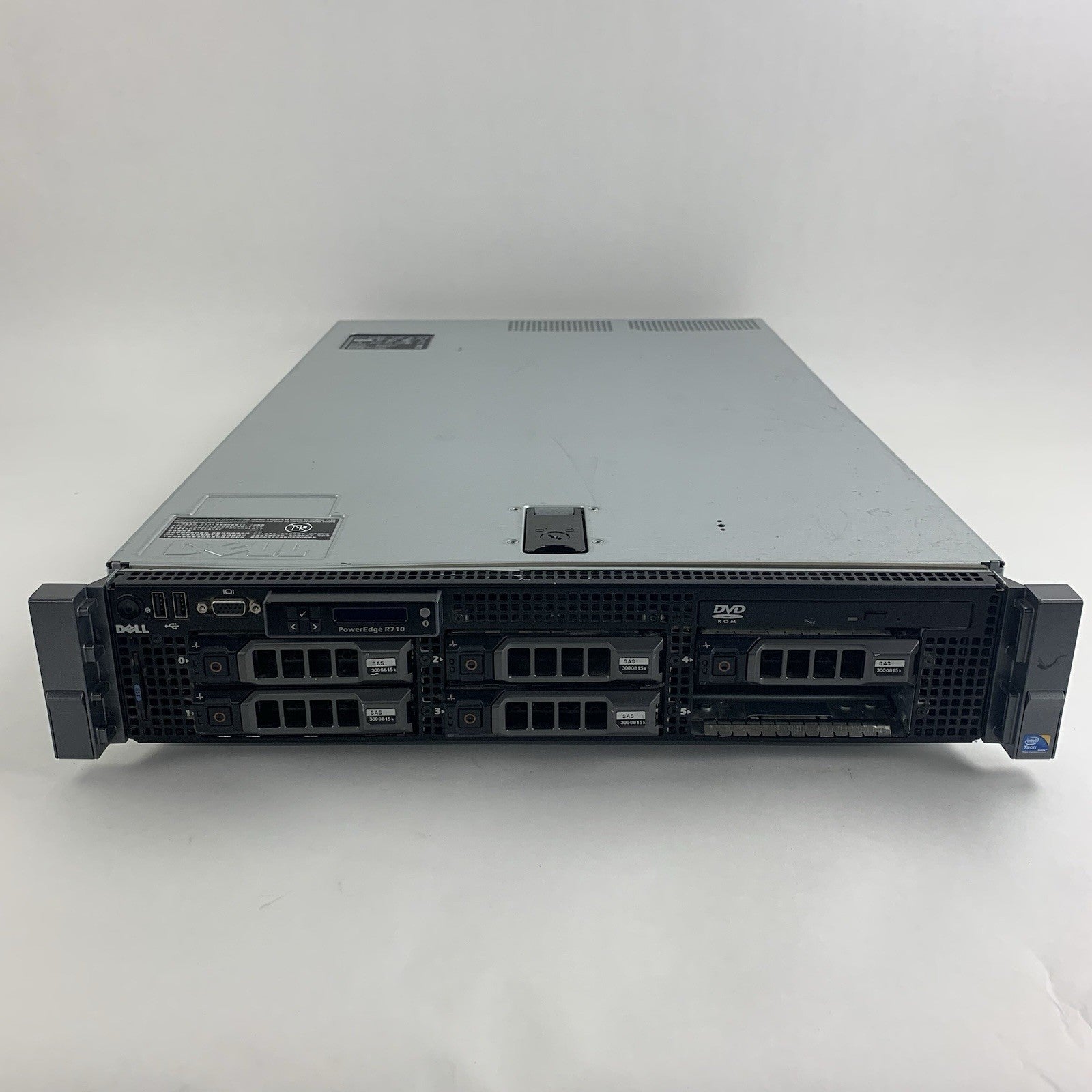 Dell Poweredge R710 Server 2x E5620 2.4 GHz 48 GB Ram Bad ODD No HDD No OS1