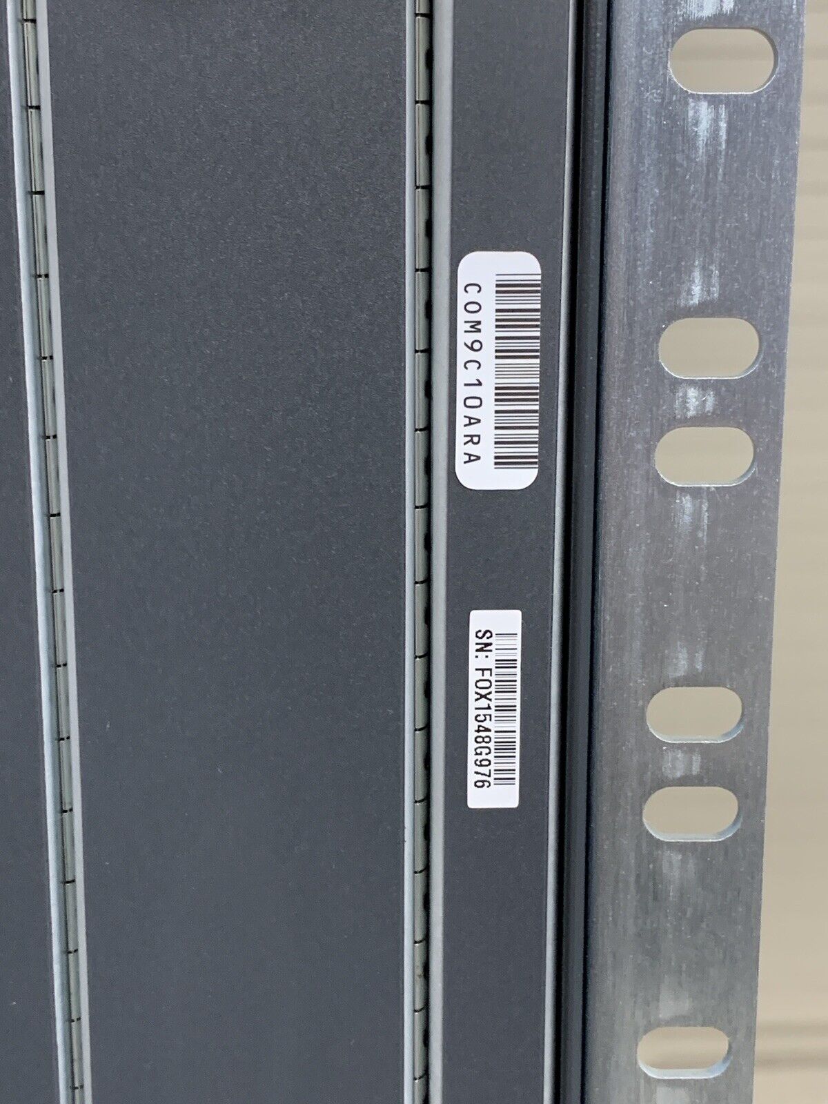 Cisco WS-C6509-V-E Genuine  Chassis W/ 1x Power Supply Box Opened No Faceplate