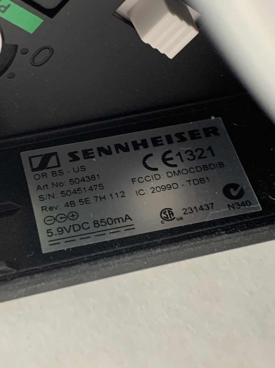 Sennheiser OR BS-US 504381 OfficeRunner Base (Lot of 2)