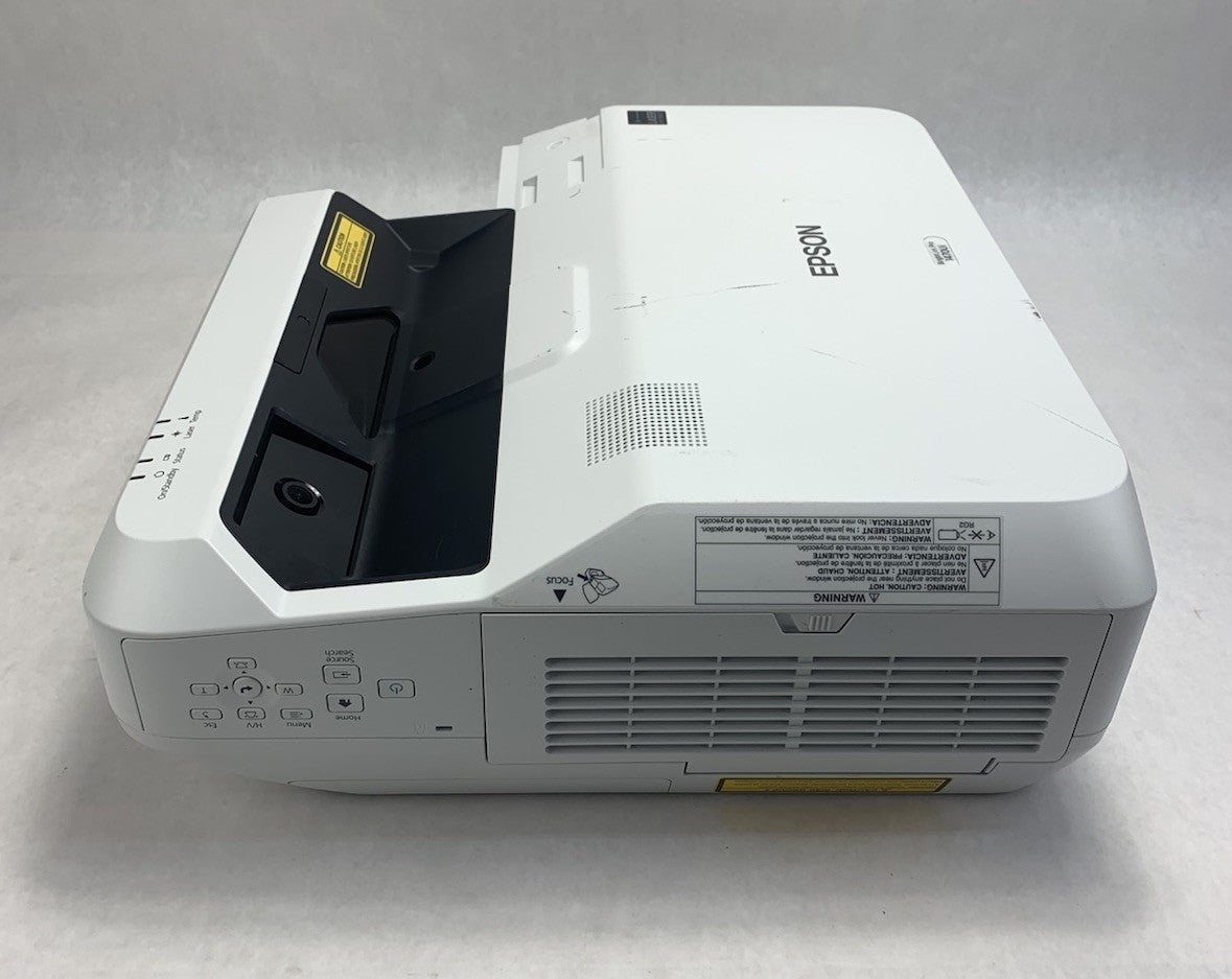 Epson BrightLink Pro 1470Ui H876A LCD Laser Projector No Remote - Yellow Display4