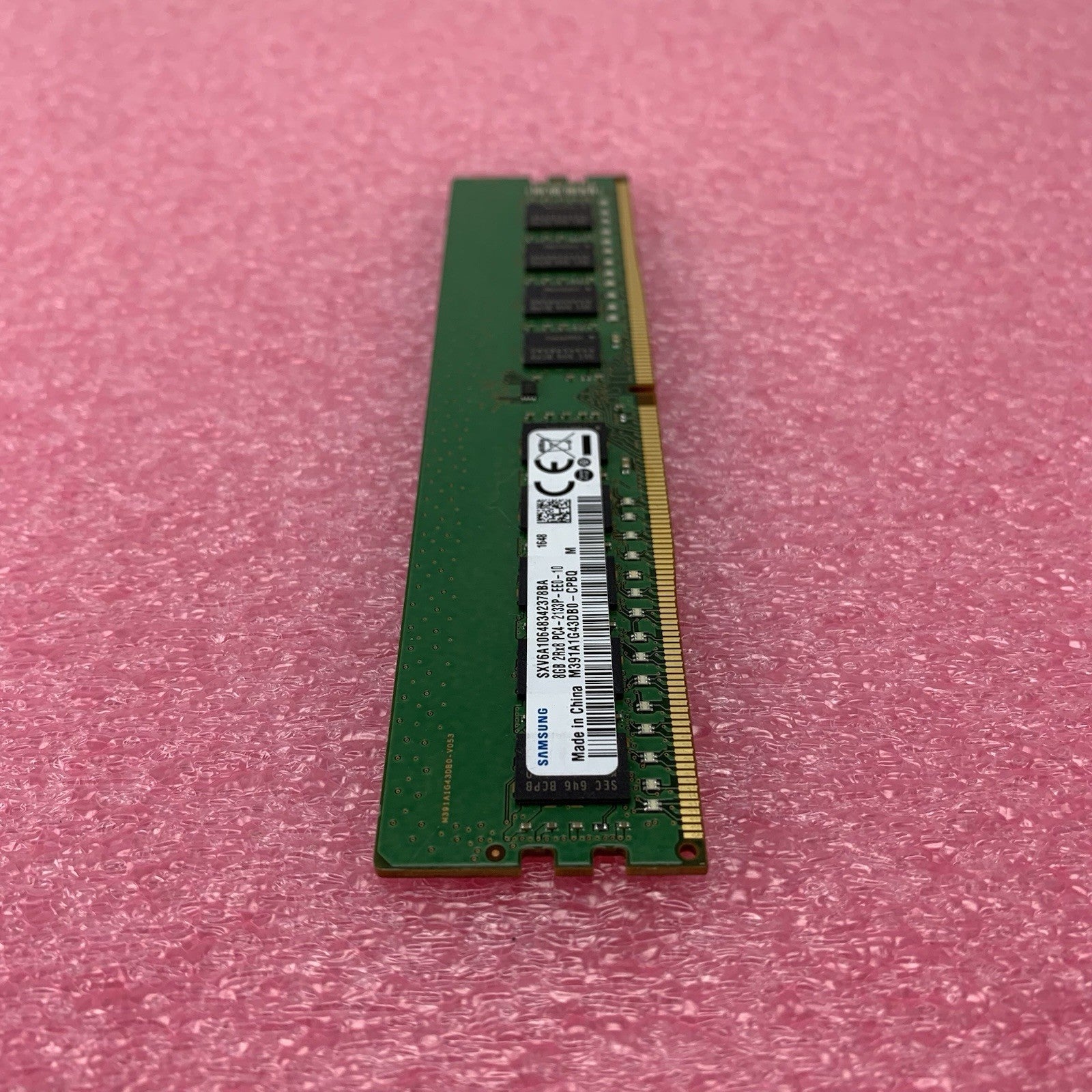 Samsung M391A1G43DB0-CPBQ PC4-2133P-EE0-10 8GB 2Rx8 Desktop Memory RAM4