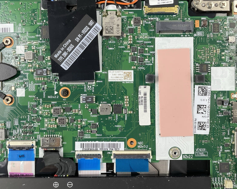 Lenovo ThinkPad T490s 14" i5-8365U 1.60 GHz 8 GB RAM No SSD/OS/AC