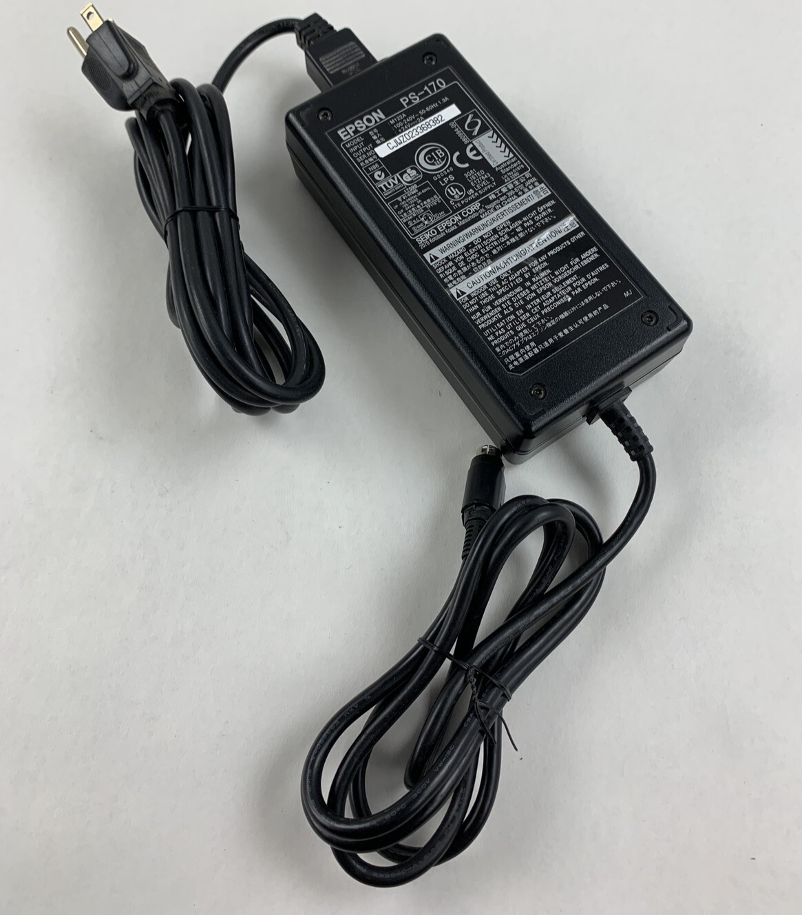 Epson PS-170 M122A OEM 48W AC Adapter 24V 2A with Power Cord Lot of 3