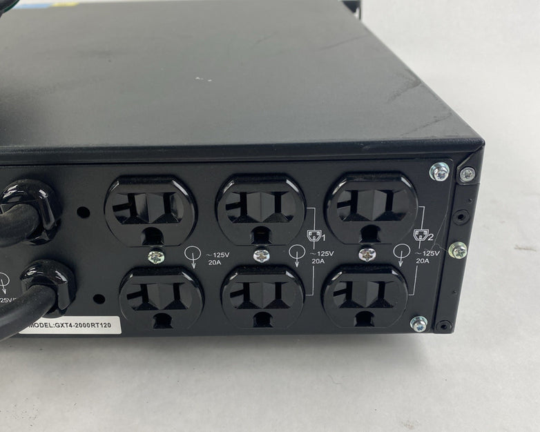 Liebert GXT4 2000RT120 Tower UPS No Batteries   Tested
