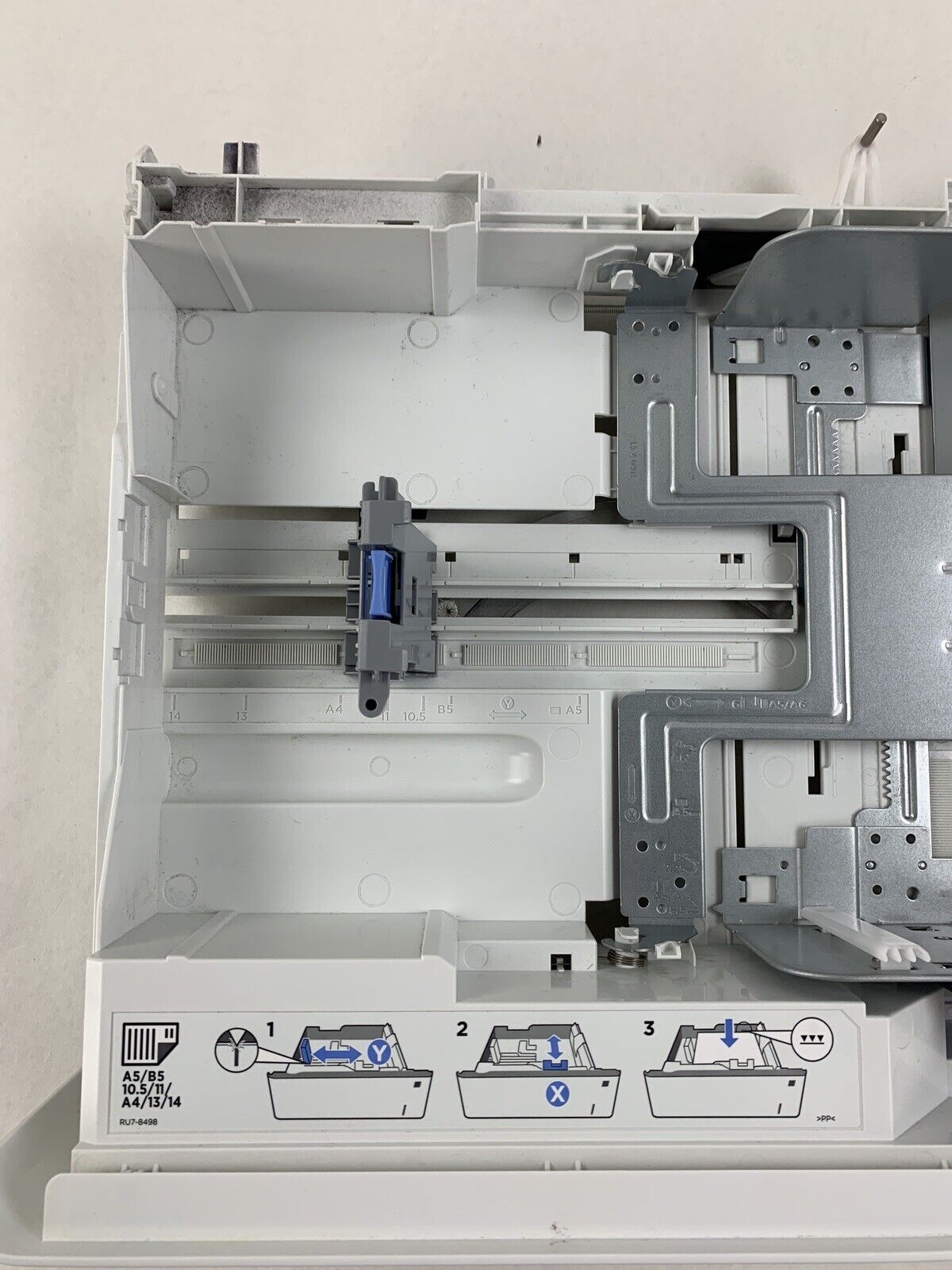 HP RU7-8498 LaserJet MFP M681 Sheet Media Paper Tray Feeder Tray Number 2