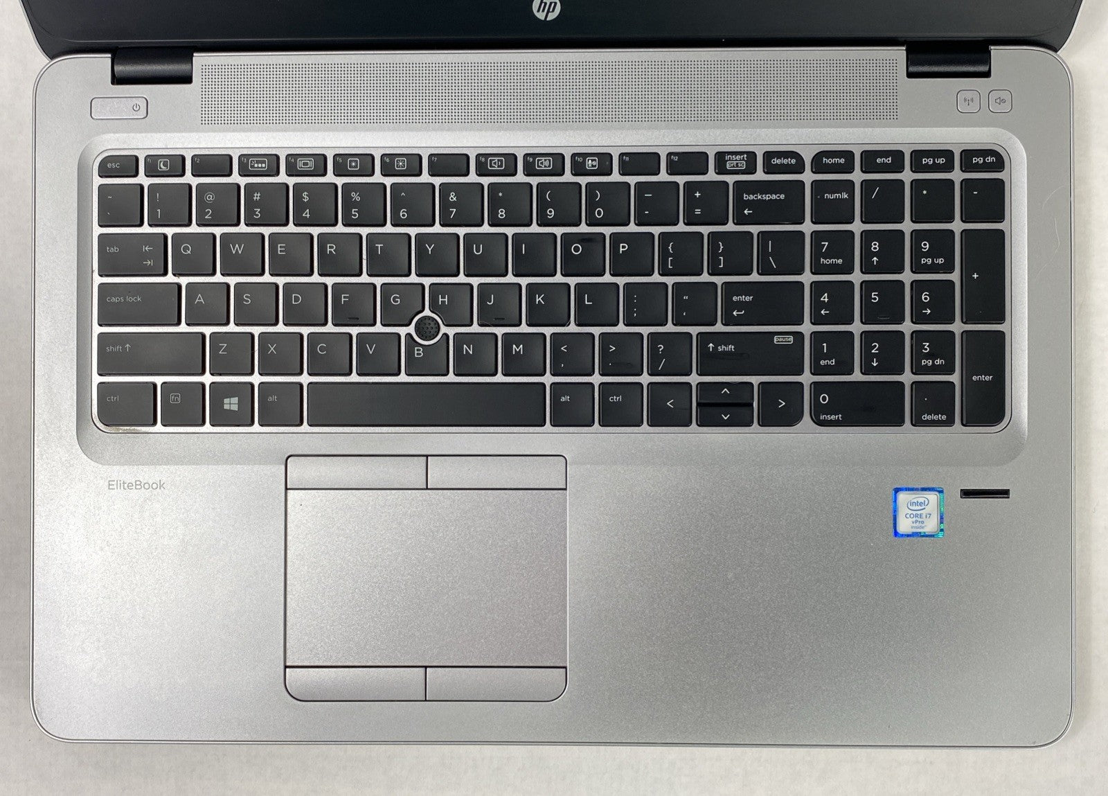 HP EliteBook 850 G3 Core i7-6600U 2.6GHz 8GB RAM 15.6" No Battery No HDD No OS