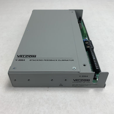 Valcom V-9964 Stacking Feedback Eliminator No Port Cover - Untested